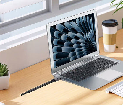 Go-Des GD-WPS013 Wi-Fi USB Adaptörü 900Mbps Siyah