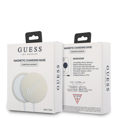 GUESS Logolu Type-C M-safe Şarj Kablosu 15W Gold