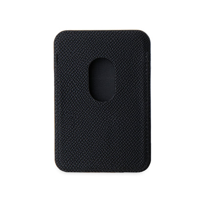 Guess Orjinal Lisanslı 2 Hazneli Üçgen Logolu Deri Magnetik Kartlık Mavi