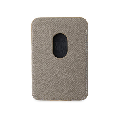 Guess Orjinal Lisanslı 2 Hazneli Üçgen Logolu Deri Magnetik Kartlık Siyah