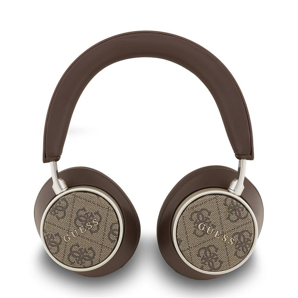 Guess Orjinal Lisanslı Ayarlanabilir 4G Desenli Metal Klasik Logolu Kulak Üstü Bluetooth Kulaklık