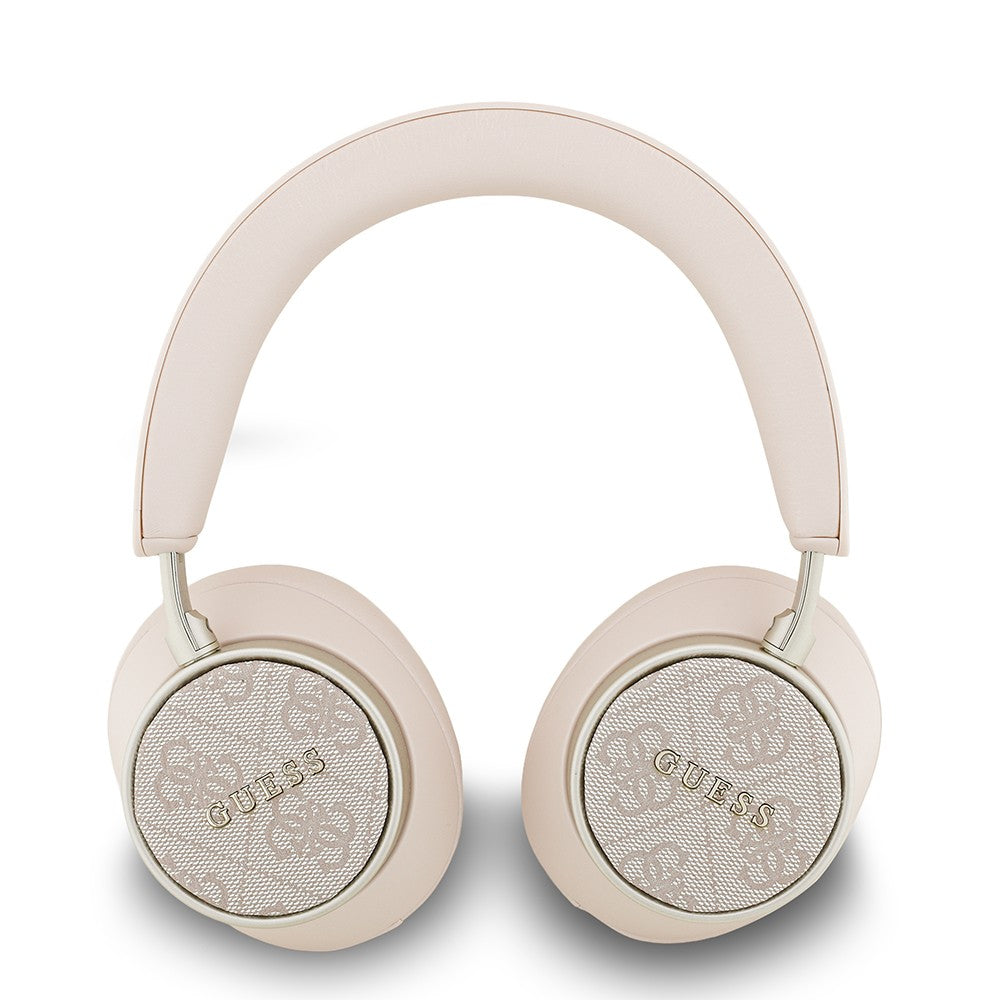 Guess Orjinal Lisanslı Ayarlanabilir 4G Desenli Metal Klasik Logolu Kulak Üstü Bluetooth Kulaklık