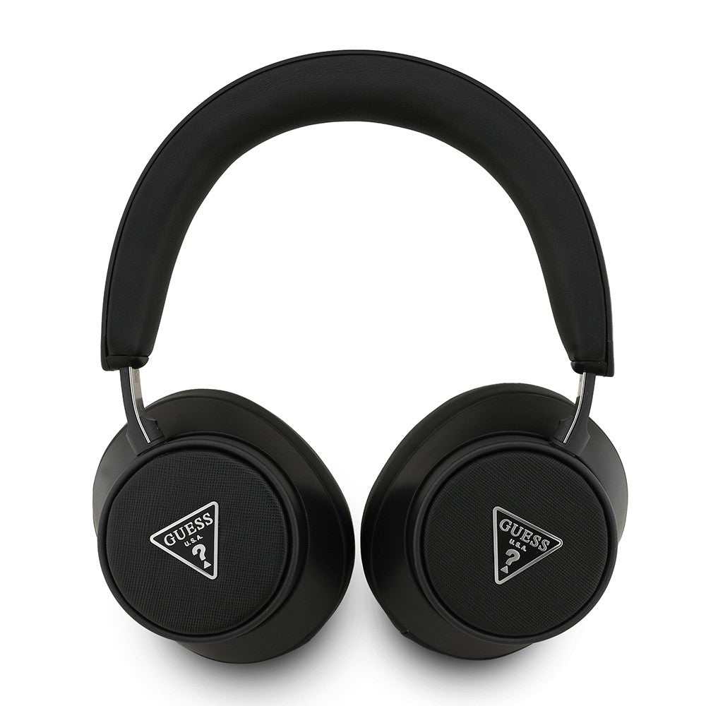 Guess Orjinal Lisanslı ENC Üçgen Logolu Saffiano Kulak Üstü Bluetooth Kulaklık