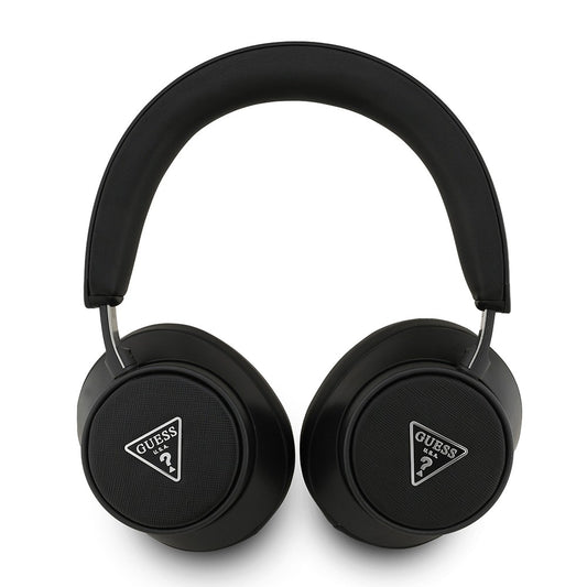 Guess Orjinal Lisanslı ENC Üçgen Logolu Saffiano Kulak Üstü Bluetooth Kulaklık