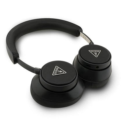 Guess Orjinal Lisanslı ENC Üçgen Logolu Saffiano Kulak Üstü Bluetooth Kulaklık