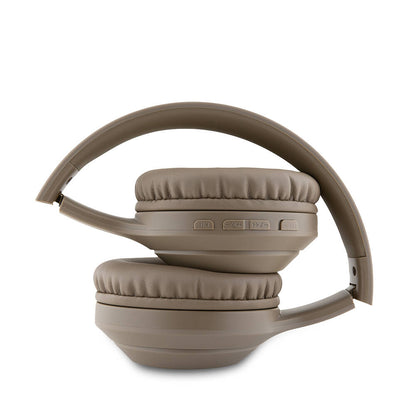 Guess Orjinal Lisanslı Katlanabilir Ayarlanabilir Metal Klasik Logolu Kulak Üstü Bluetooth Kulaklık Pembe