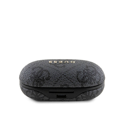 Guess Orjinal Lisanslı Klasik Metal Yazı Logolu TWS Kulak İçi Bluetooth Kulaklık Mavi