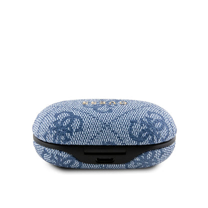 Guess Orjinal Lisanslı Klasik Metal Yazı Logolu TWS Kulak İçi Bluetooth Kulaklık Siyah