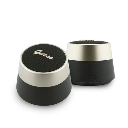 Guess Orjinal Lisanslı Metal Yazı Logolu Kulak Üstü Kulaklık ve Speaker Hoparlör 2in1 Set