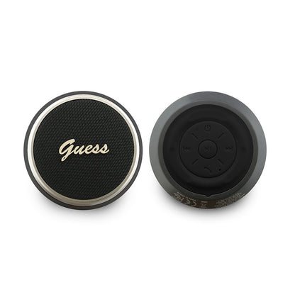 Guess Orjinal Lisanslı Metal Yazı Logolu Kulak Üstü Kulaklık ve Speaker Hoparlör 2in1 Set