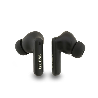 Guess Orjinal Lisanslı PU 4G Desenli Klasik Metal Yazı Logolu TWS Kulak İçi Bluetooth Kulaklık