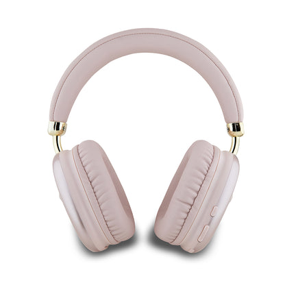 Guess Orjinal Lisanslı PU Üçgen Logolu Kulak Üstü Bluetooth Kulaklık Gold