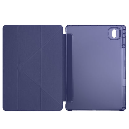 Honor MagicPad 2 Kılıf Zore Tri Folding Kalem Bölmeli Standlı Kılıf Rose Gold