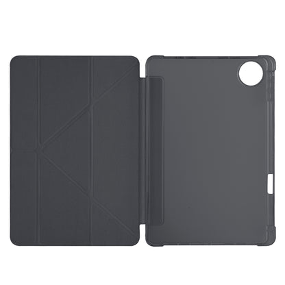 Honor Pad 10 12.1 Kılıf Zore Tri Folding Kalem Bölmeli Standlı Kılıf Lila