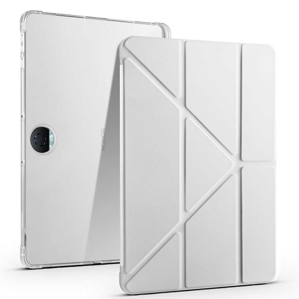 Honor Pad 9 Kılıf Zore Tri Folding Kalem Bölmeli Standlı Kılıf Lacivert