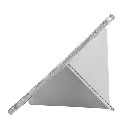 Honor Pad 9 Kılıf Zore Tri Folding Kalem Bölmeli Standlı Kılıf Gri