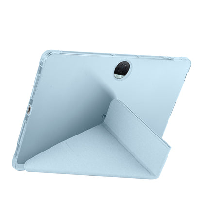 Honor Pad 9 Kılıf Zore Tri Folding Kalem Bölmeli Standlı Kılıf Lacivert