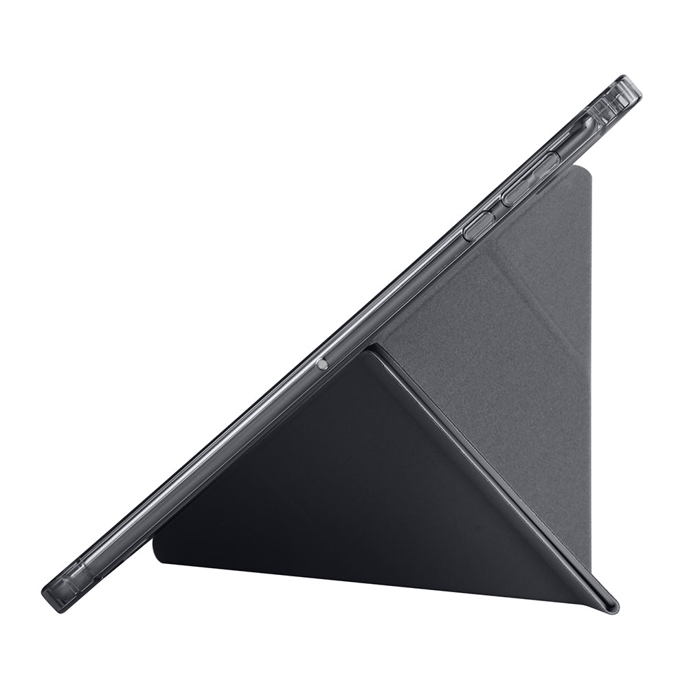 Honor Pad X8A Kılıf Zore Tri Folding Kalem Bölmeli Standlı Kılıf Rose Gold