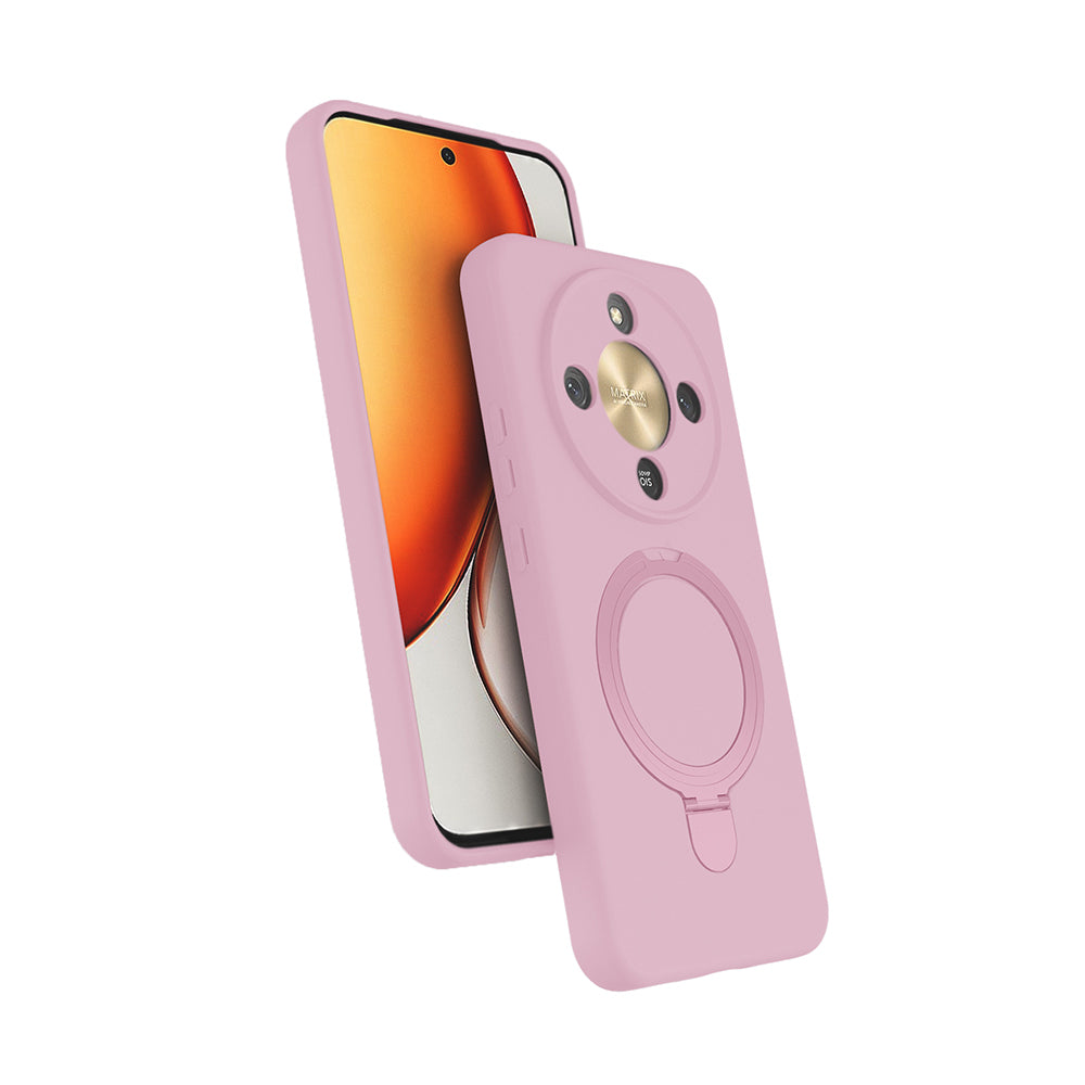 Honor X9D Kılıf M-safe Şarj Özellikli Standlı Zore Samara Kapak