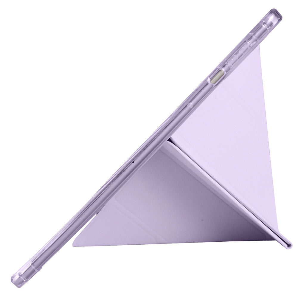 Huawei Honor Pad X9 11.5' Kılıf Zore Tri Folding Kalem Bölmeli Standlı Kılıf Mavi