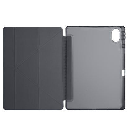 Huawei Matepad 12X Kılıf Zore Tri Folding Kalem Bölmeli Standlı Kılıf Lila