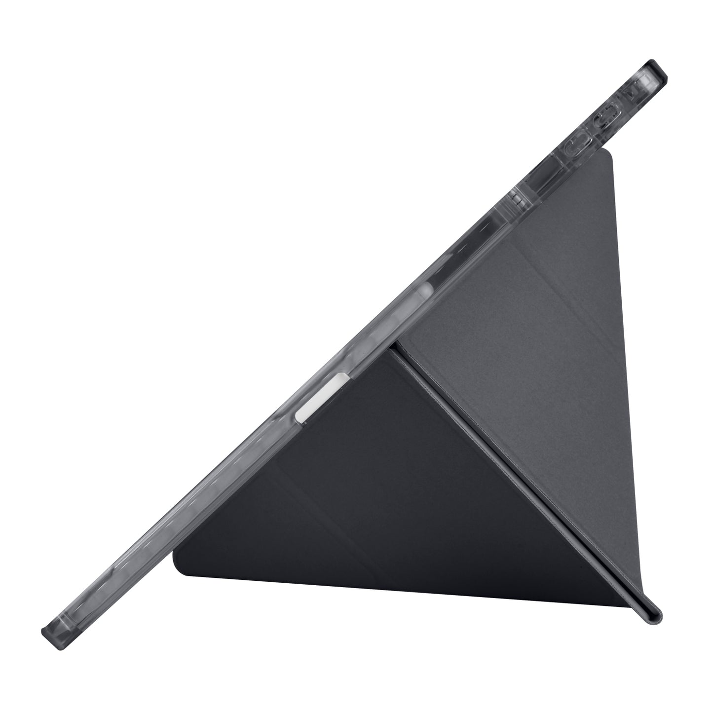 Huawei Matepad 12X Kılıf Zore Tri Folding Kalem Bölmeli Standlı Kılıf Mor