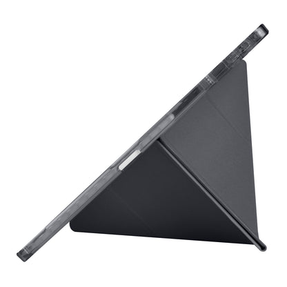 Huawei Matepad 12X Kılıf Zore Tri Folding Kalem Bölmeli Standlı Kılıf Mor