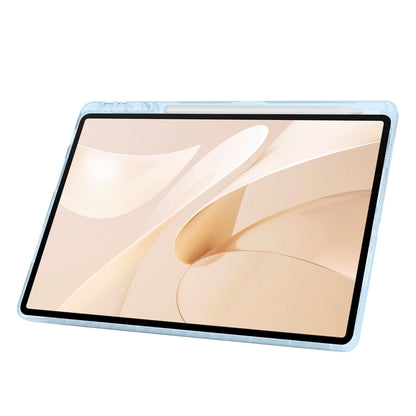 Huawei Matepad 12X Kılıf Zore Tri Folding Kalem Bölmeli Standlı Kılıf Rose Gold