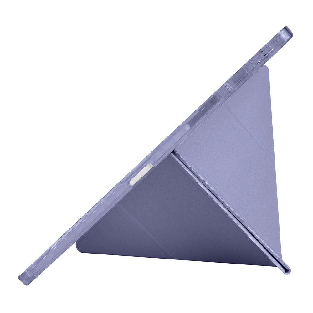 Huawei Matepad 12X Kılıf Zore Tri Folding Kalem Bölmeli Standlı Kılıf Koyu Yeşil