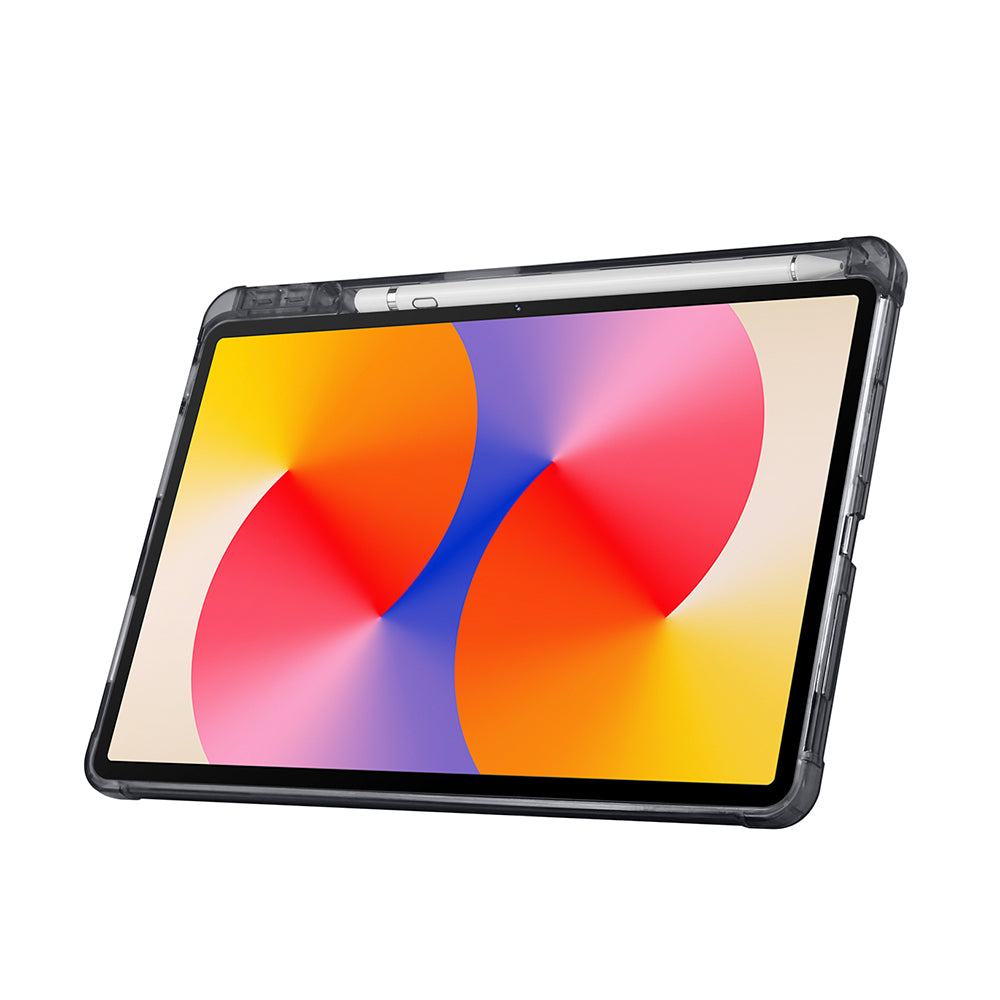 Huawei Matepad SE 11 Kılıf Zore Tri Folding Kalem Bölmeli Standlı Kılıf Koyu Yeşil