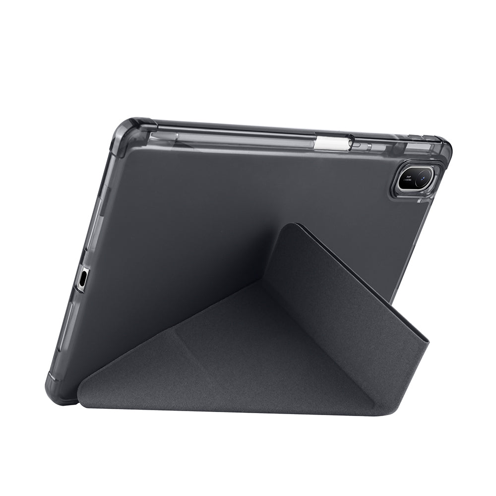 Huawei Matepad SE 11 Kılıf Zore Tri Folding Kalem Bölmeli Standlı Kılıf Lila