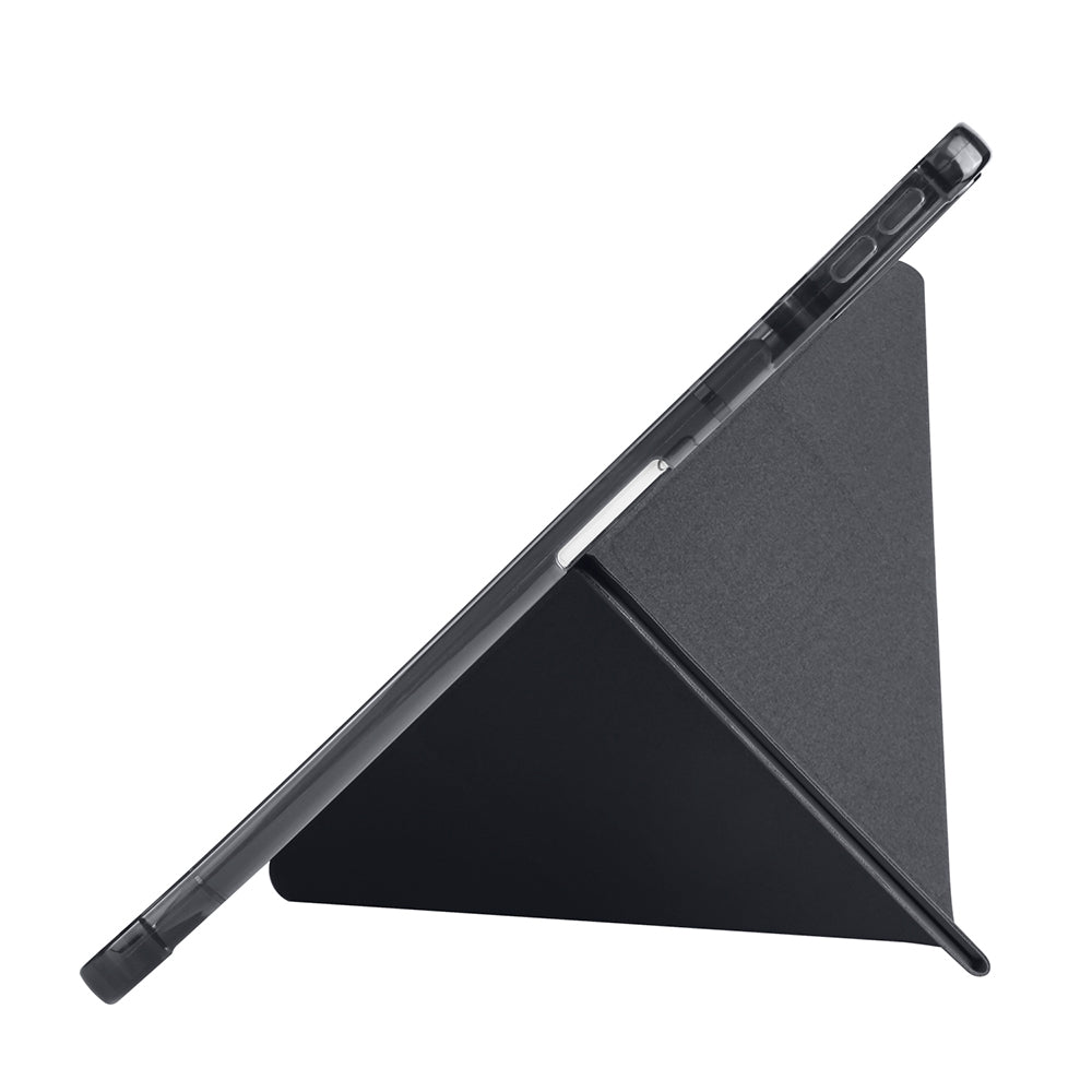 Huawei Matepad SE 11 Kılıf Zore Tri Folding Kalem Bölmeli Standlı Kılıf Koyu Yeşil