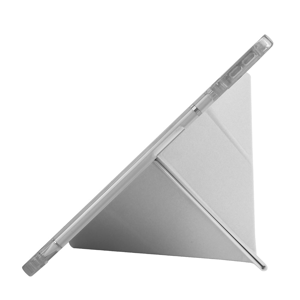 Huawei Matepad SE 11 Kılıf Zore Tri Folding Kalem Bölmeli Standlı Kılıf Koyu Yeşil