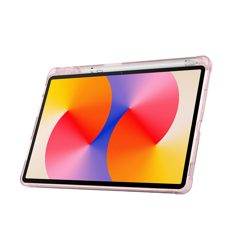 Huawei Matepad SE 11 Kılıf Zore Tri Folding Kalem Bölmeli Standlı Kılıf Koyu Yeşil