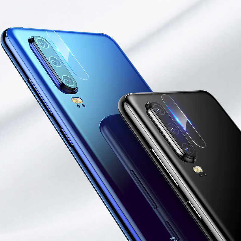 Huawei P30 Benks Full Kamera Lens Koruyucu Film Renksiz