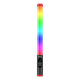 Jmary FM-128RGB OLED Ekran Göstergeli RGB Led Işıklı Su Geçirmez Aydınlatma Çubuğu