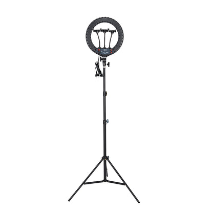 Jmary FM-14R Kumandalı 34cm Işıklı Telefon Tutucu Ring Light Siyah