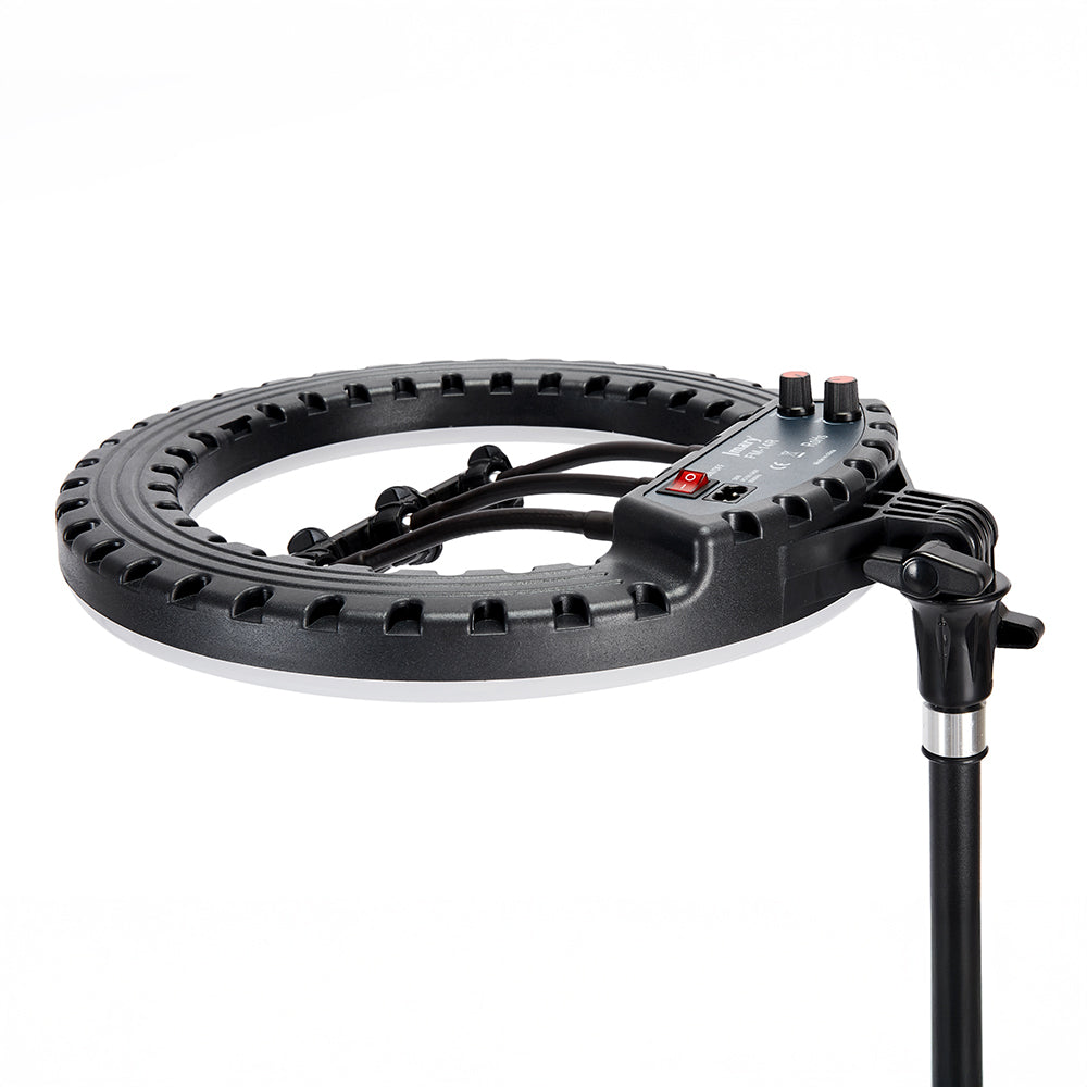 Jmary FM-14R Kumandalı 34cm Işıklı Telefon Tutucu Ring Light Siyah
