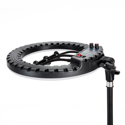 Jmary FM-14R Kumandalı 34cm Işıklı Telefon Tutucu Ring Light Siyah