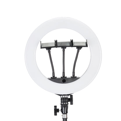Jmary FM-14R Kumandalı 34cm Işıklı Telefon Tutucu Ring Light Siyah