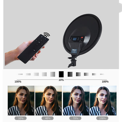 Jmary FM-15RS Kumandalı Işıklı Telefon Tutucu Ring Light Siyah