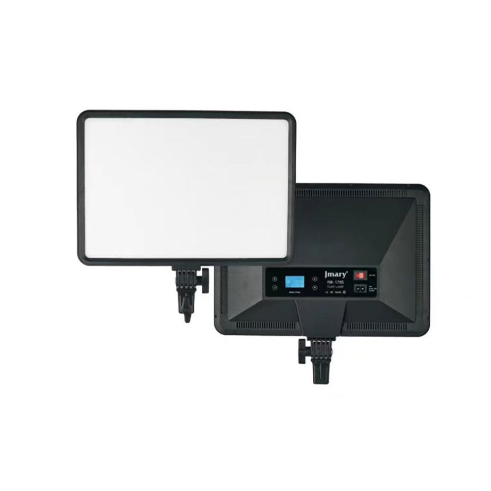 Jmary FM-17RS Uzaktan Kumandalı Dijital Göstergeli 17 inç LED Panel Video Işığı Siyah