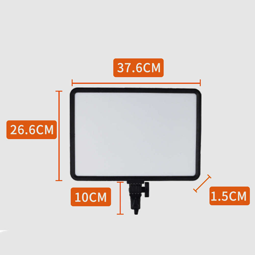 Jmary FM-17RS Uzaktan Kumandalı Dijital Göstergeli 17 inç LED Panel Video Işığı Siyah