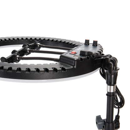 Jmary FM-18R Uzaktan Kumandalı 43cm Işıklı Telefon Tutucu Ring Light Siyah