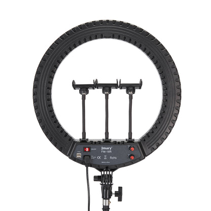 Jmary FM-18R Uzaktan Kumandalı 43cm Işıklı Telefon Tutucu Ring Light Siyah