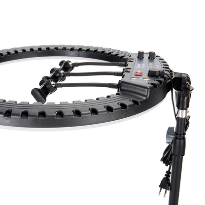 Jmary FM-21R Uzaktan Kumandalı 52cm Işıklı Telefon Tutucu Ring Light Siyah