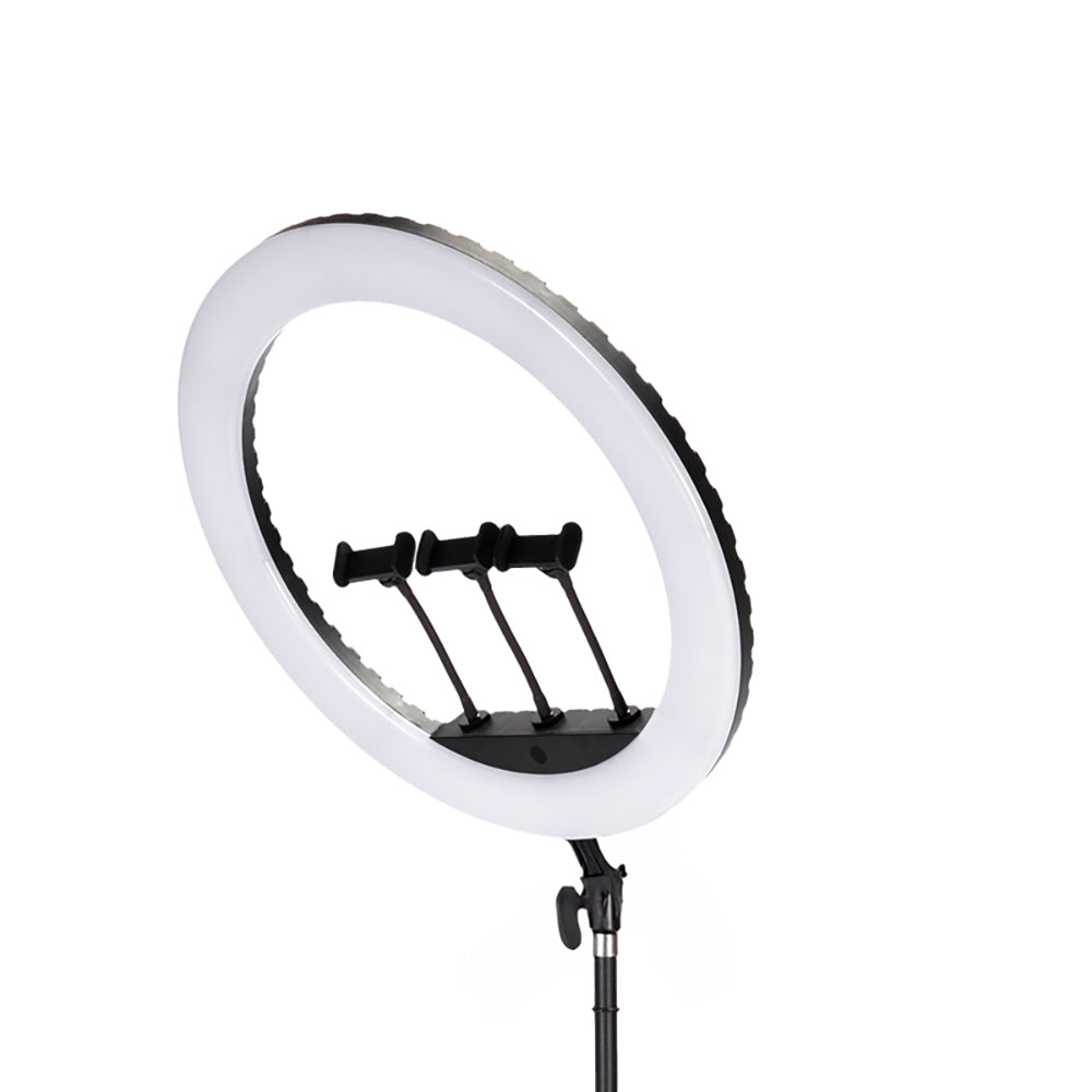 Jmary FM-21R Uzaktan Kumandalı 52cm Işıklı Telefon Tutucu Ring Light Siyah