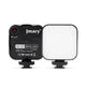 Jmary FM-48R Mini Fill Light Telefon-Kamera Üstü Pilli Aydınlatma Işığı Siyah