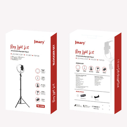 Jmary FM-536A Bluetooth Kumandalı Tripod Telefon Tutucu Ring Light Siyah