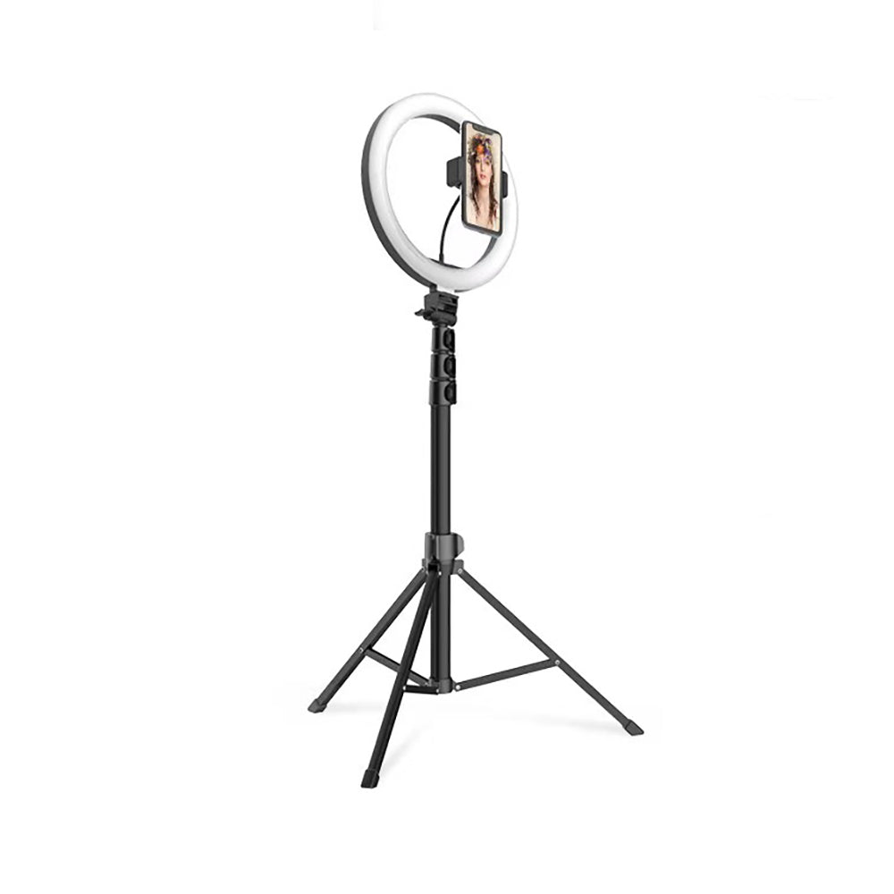 Jmary FM-536A Bluetooth Kumandalı Tripod Telefon Tutucu Ring Light Siyah